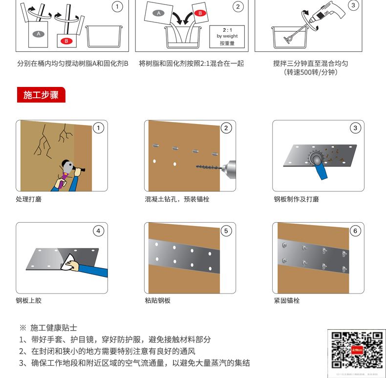 包钢盐源粘钢加固施工过程